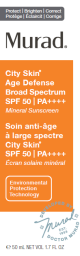 Murad - City Skin Age Defense Broad Spectrum SPF 50 I PA ++++